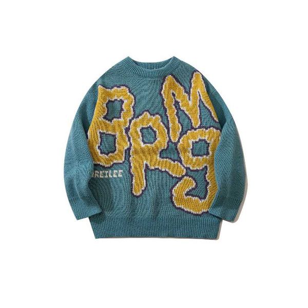 men's sweaters 2021 winter korean fashion blue men harajuku jacquard knitted sweater preppy style casual women pullovers lounge wear su, White;black
men's sweaters 2021 winter korean fashion blue men harajuku jacquard knitted sweater preppy style casual women pullovers lounge wear su, White;black