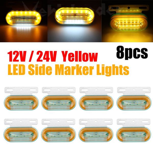 emergency lights 8pcs 12v/24v 12 led car truck side marker external signal indicator lamp warning tail light 3 modes trailer lorry
emergency lights 8pcs 12v/24v 12 led car truck side marker external signal indicator lamp warning tail light 3 modes trailer lorry
