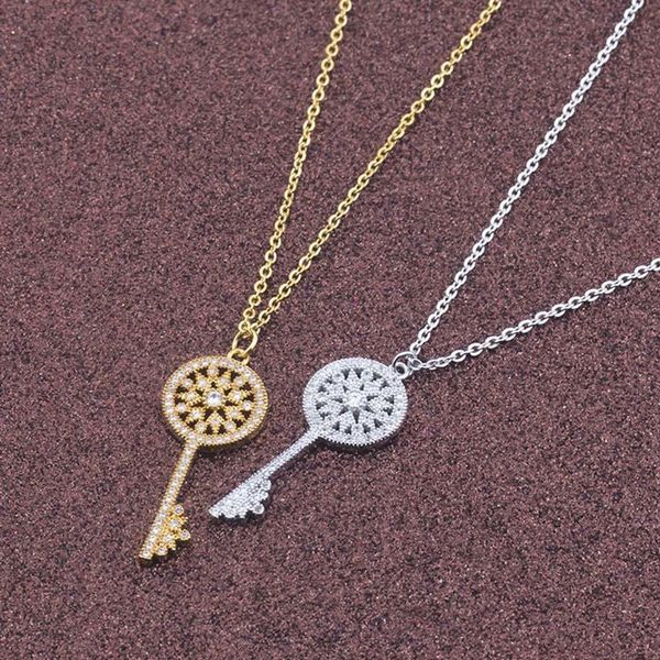 stainless steel key necklace girl exquisite collarbone factory wholesale woamn jewelyr pendant necklaces, Silver
stainless steel key necklace girl exquisite collarbone factory wholesale woamn jewelyr pendant necklaces, Silver