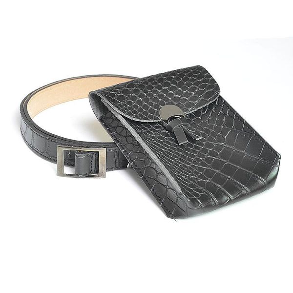 belts women's fashion wild crocodile imitation leather belt with small bag personality pocket key mini sweet 597, Black;brown
belts women's fashion wild crocodile imitation leather belt with small bag personality pocket key mini sweet 597, Black;brown