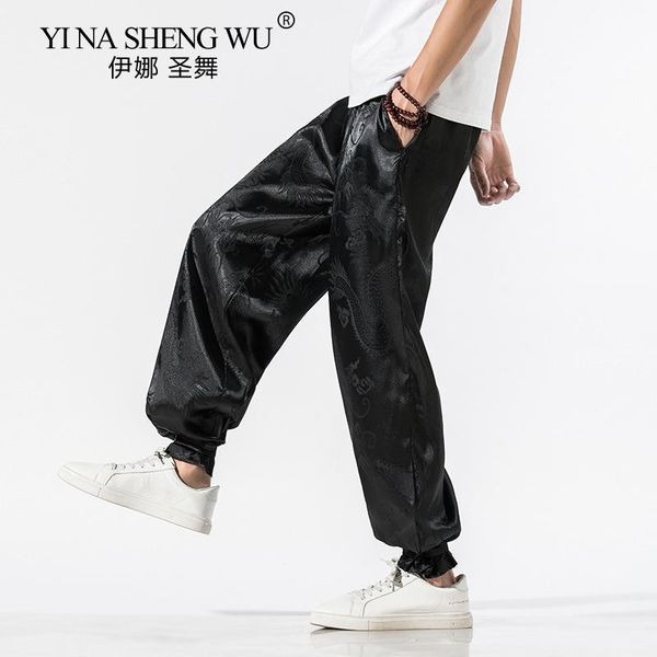 ethnic clothing men's wear samurai male japanese fashion trousers thin style loose casual elastic length pants harajuku printing dragon, Red
ethnic clothing men's wear samurai male japanese fashion trousers thin style loose casual elastic length pants harajuku printing dragon, Red