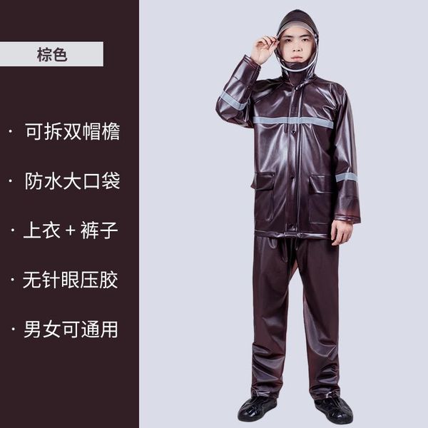 raincoats waterproof thick hooded raincoat suit men outdoor split rain pants motorcycle regen jas camping supplies ef50rc
raincoats waterproof thick hooded raincoat suit men outdoor split rain pants motorcycle regen jas camping supplies ef50rc