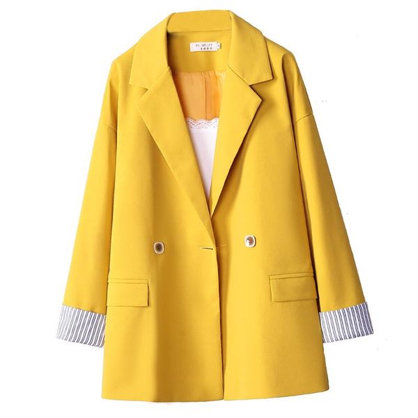 spring autumn women blazer jacket pleated sleeve loose oversize coat office lady work style suit double breasted women's suits & blazer, White;black
spring autumn women blazer jacket pleated sleeve loose oversize coat office lady work style suit double breasted women's suits & blazer, White;black