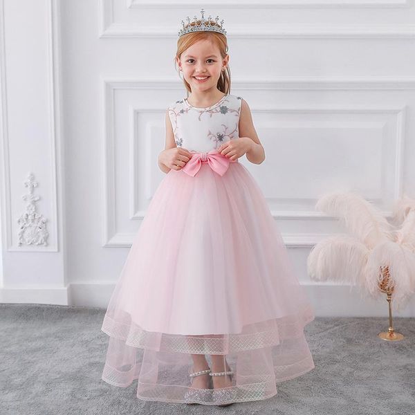 girl's dresses 2021 flowers formal party long evening dress girl kids for girls bow princess birthday wedding 4 10 12 years, Red;yellow
girl's dresses 2021 flowers formal party long evening dress girl kids for girls bow princess birthday wedding 4 10 12 years, Red;yellow