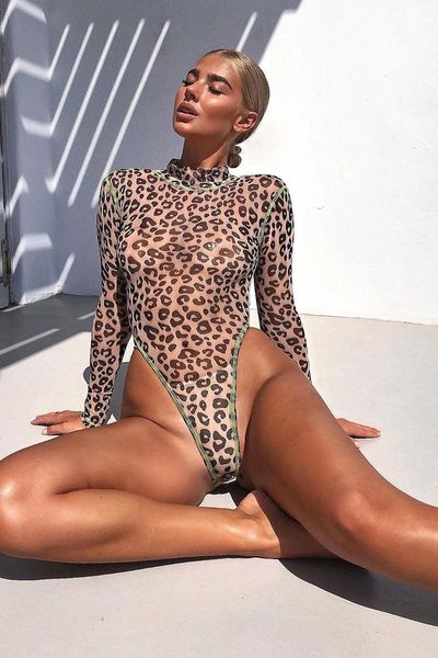 women's jumpsuits & rompers women mesh leopard printed bodysuit high cut leotard thong clubwear jumpsuit romper lady stretch blous, Black;white
women's jumpsuits & rompers women mesh leopard printed bodysuit high cut leotard thong clubwear jumpsuit romper lady stretch blous, Black;white
