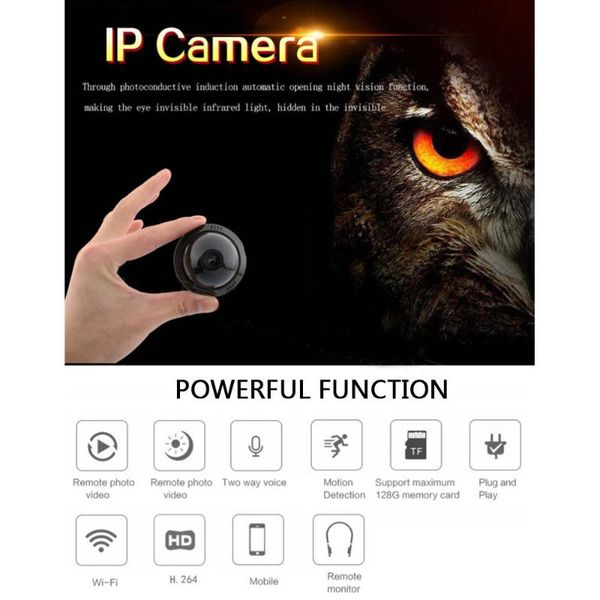 mini wireless ip camera 2.0mp 1080p hd night vision with audio home security us/au/eu/uk plug live streaming cameras
mini wireless ip camera 2.0mp 1080p hd night vision with audio home security us/au/eu/uk plug live streaming cameras