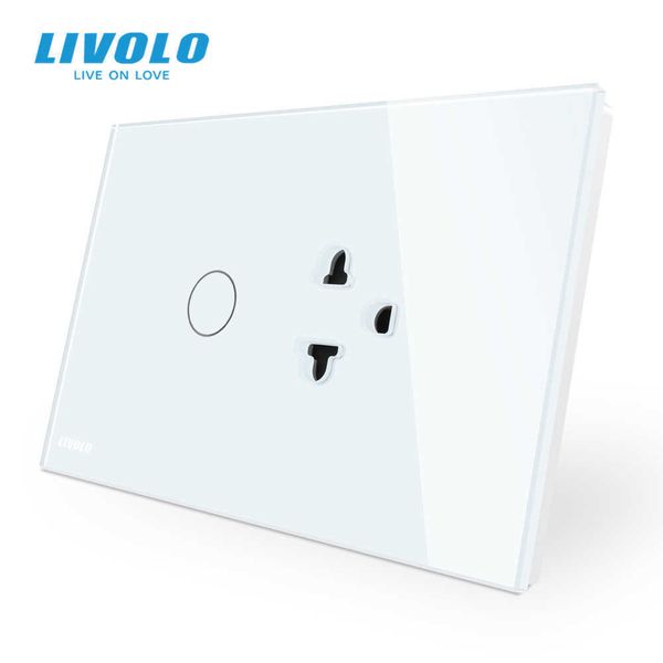 livolo au standard switch+ socket, with white crystal glass panel, us touch power socket ,with led indicator
livolo au standard switch+ socket, with white crystal glass panel, us touch power socket ,with led indicator