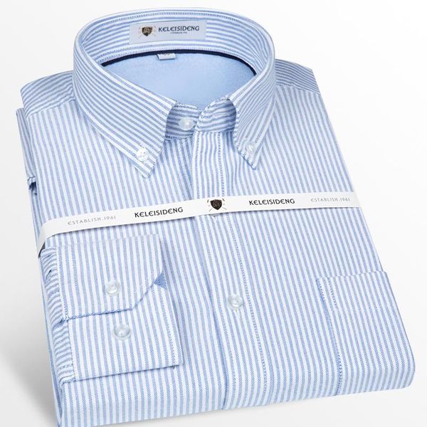 men's long sleeve thick cotton oxford shirts with front pocket smart casual stripe plaid button down dress shirt, White;black
men's long sleeve thick cotton oxford shirts with front pocket smart casual stripe plaid button down dress shirt, White;black