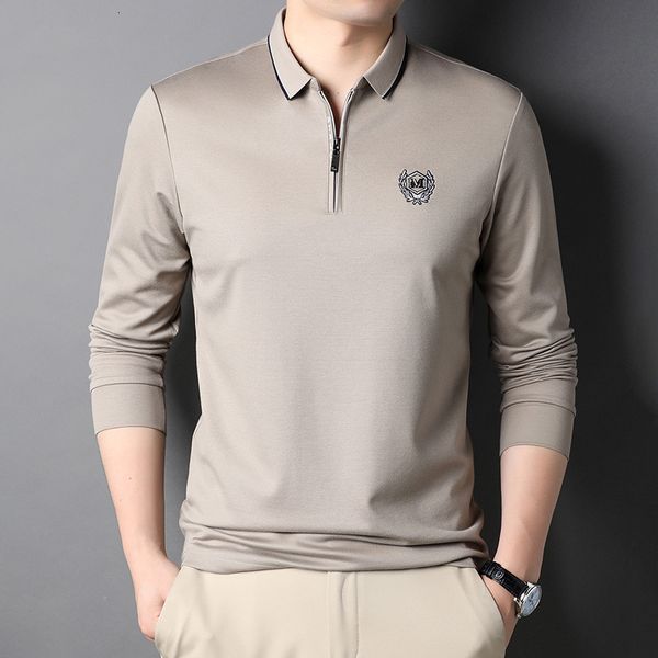 spring and men's long sleeve semi zipper lapel trend 2021 autumn t-shirt, White;black
spring and men's long sleeve semi zipper lapel trend 2021 autumn t-shirt, White;black