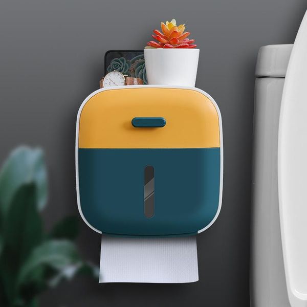 tissue boxes & napkins simple toilet box rack perforated waterproof roll paper tube creative household bathroom supplies
tissue boxes & napkins simple toilet box rack perforated waterproof roll paper tube creative household bathroom supplies