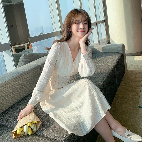 casual dresses coigarsam women's autumn dress spring 2022 office lady french style long sleeve chiffon high waist robe vestidos, Black;gray
casual dresses coigarsam women's autumn dress spring 2022 office lady french style long sleeve chiffon high waist robe vestidos, Black;gray