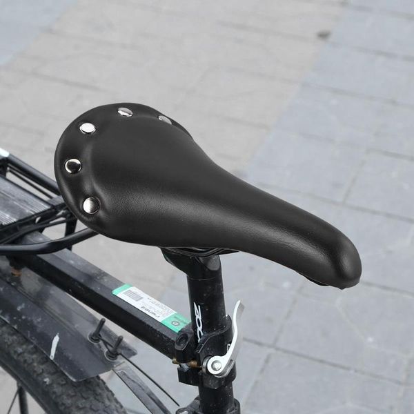 bike saddles bicycle saddle leather soft seat cover mat mtb cushion (black)
bike saddles bicycle saddle leather soft seat cover mat mtb cushion (black)