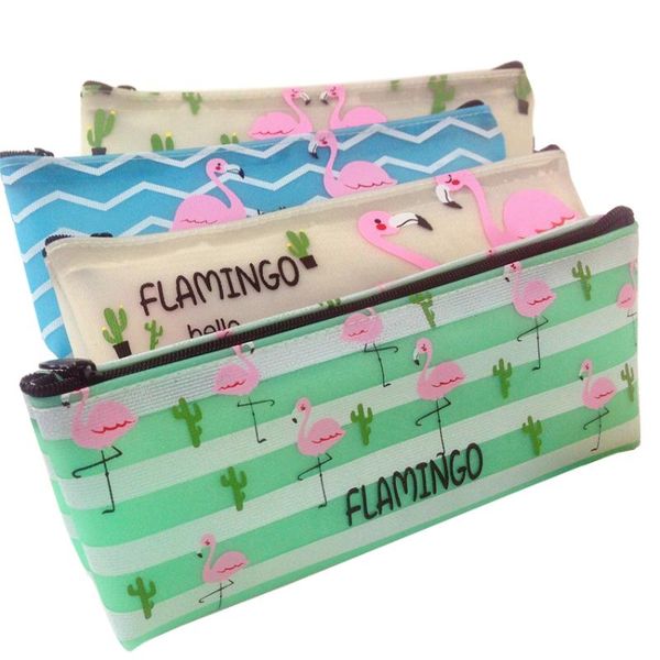 pencil bags 1pcs/lot arrival flamingo cactus pattern waterproof pen ticket bag storage collection stationery
pencil bags 1pcs/lot arrival flamingo cactus pattern waterproof pen ticket bag storage collection stationery
