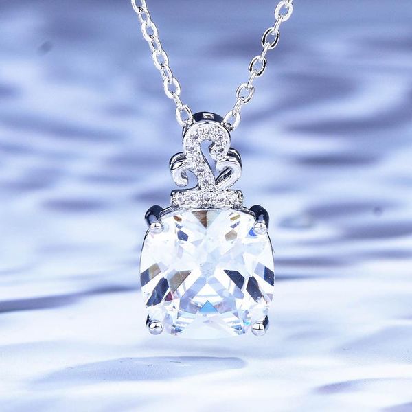 pendant necklaces kofsac elegant women silver color jewelry shiny zircon square geometric necklace lady valentine's day gifts
pendant necklaces kofsac elegant women silver color jewelry shiny zircon square geometric necklace lady valentine's day gifts