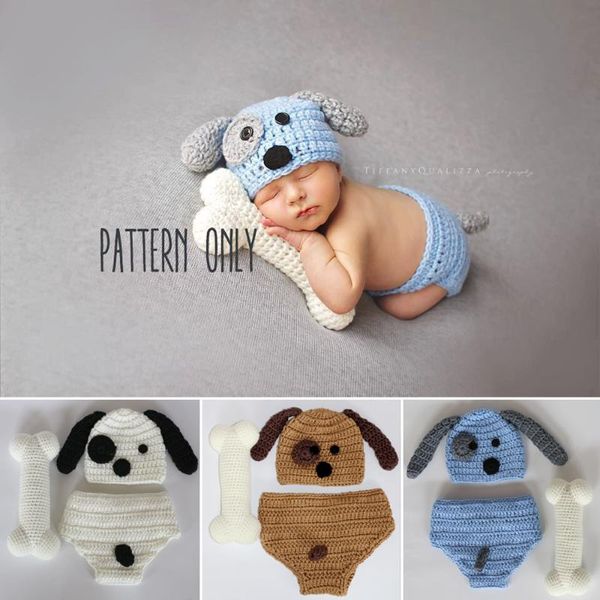 cute dog suit born pography props baby accessories cartoon cotton knit boy and girl caps & hats, Yellow
cute dog suit born pography props baby accessories cartoon cotton knit boy and girl caps & hats, Yellow