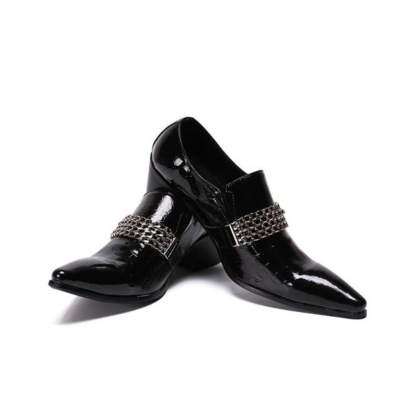 dress shoes christia bella black men's genuine leather big size heighten party prom dancing male pointed toe man banquet
dress shoes christia bella black men's genuine leather big size heighten party prom dancing male pointed toe man banquet