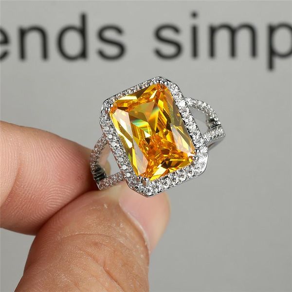 wedding rings female luxury yellow crystal ring geometric zircon square stone vintage silver color for women bridal jewelry, Slivery;golden
wedding rings female luxury yellow crystal ring geometric zircon square stone vintage silver color for women bridal jewelry, Slivery;golden