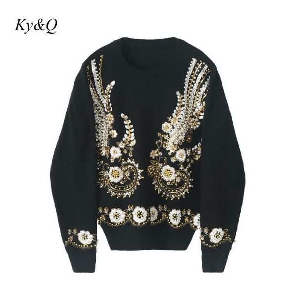 autumn winter fashion women luxury beading floral sweaters runway design heavy industry flower knitted pullovers women's, White;black
autumn winter fashion women luxury beading floral sweaters runway design heavy industry flower knitted pullovers women's, White;black