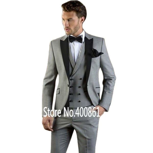 piece slim fits groom tuxedos light grey men's evening dress prom toast business suit customize (jacket+pants+vest+tie) k:151 suits & b, White;black
piece slim fits groom tuxedos light grey men's evening dress prom toast business suit customize (jacket+pants+vest+tie) k:151 suits & b, White;black