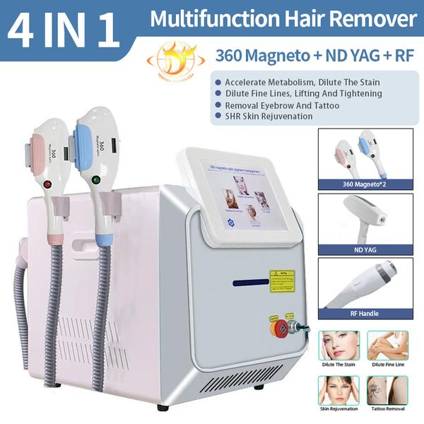 4 in 1 ipl opt hr e-lihght laser machine 1064 tattoo removing&hair removal 360 magneto beauty203, Black
4 in 1 ipl opt hr e-lihght laser machine 1064 tattoo removing&hair removal 360 magneto beauty203, Black