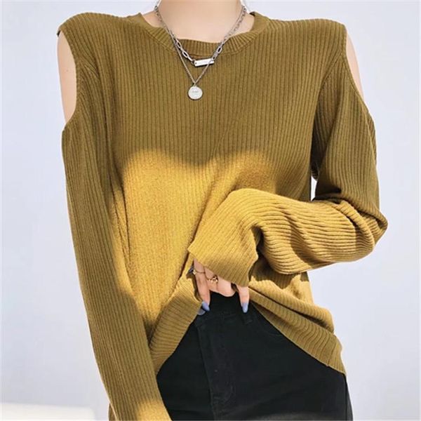 women's blouses & shirts loose off-the-shoulder pure color pullovers female autumn european and american fashion round collar sweater, White
women's blouses & shirts loose off-the-shoulder pure color pullovers female autumn european and american fashion round collar sweater, White