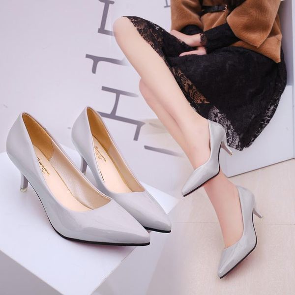 dress shoes women's fashion pointed shallow mouth stiletto high heels luxury women zapatos de mujer wedding, Black
dress shoes women's fashion pointed shallow mouth stiletto high heels luxury women zapatos de mujer wedding, Black