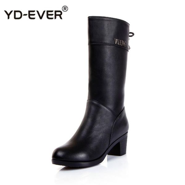 boots winter wool fur inside warm shoes women high heels genuine leather handmade snow footwear botas, Black
boots winter wool fur inside warm shoes women high heels genuine leather handmade snow footwear botas, Black
