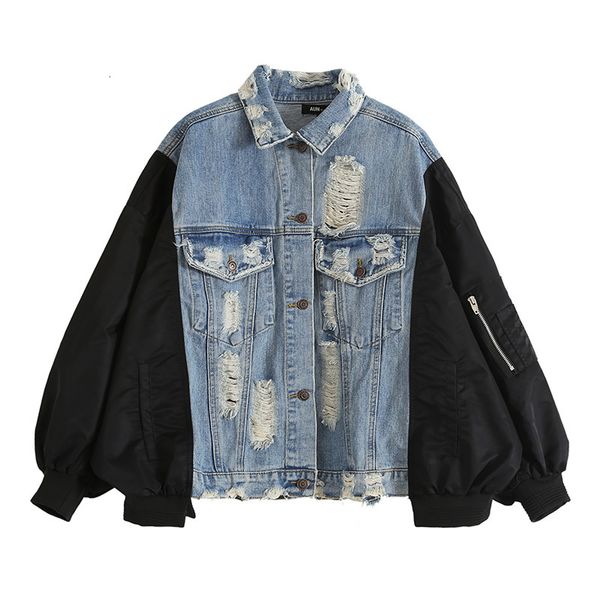 high fashion comfortable fit slices denim female long korean sleeve cozy 2021 jacket, Black;brown
high fashion comfortable fit slices denim female long korean sleeve cozy 2021 jacket, Black;brown