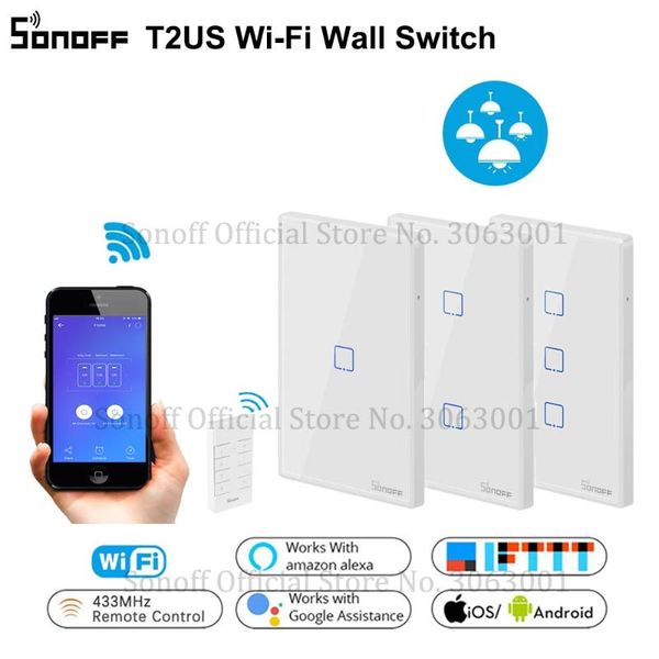 smart home control sonoff t2us tx wifi touch wall light switch with border 1/2/3 gang 433 rf/voice/app works alexa
smart home control sonoff t2us tx wifi touch wall light switch with border 1/2/3 gang 433 rf/voice/app works alexa