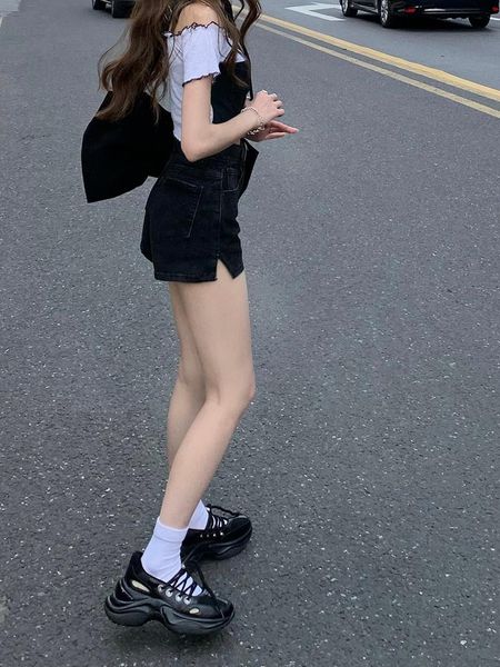 women's shorts ytx1955 the korean version of high-waisted, thin, wild-style, wide-leg with side slits, White;black
women's shorts ytx1955 the korean version of high-waisted, thin, wild-style, wide-leg with side slits, White;black