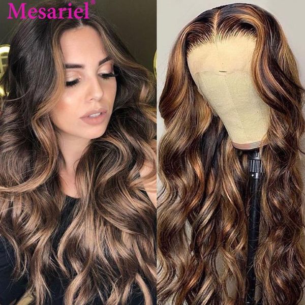 mesariel highlight colored human hair wigs pre plucked lace front ombre remy brazilian body wave frontal, Black;brown
mesariel highlight colored human hair wigs pre plucked lace front ombre remy brazilian body wave frontal, Black;brown
