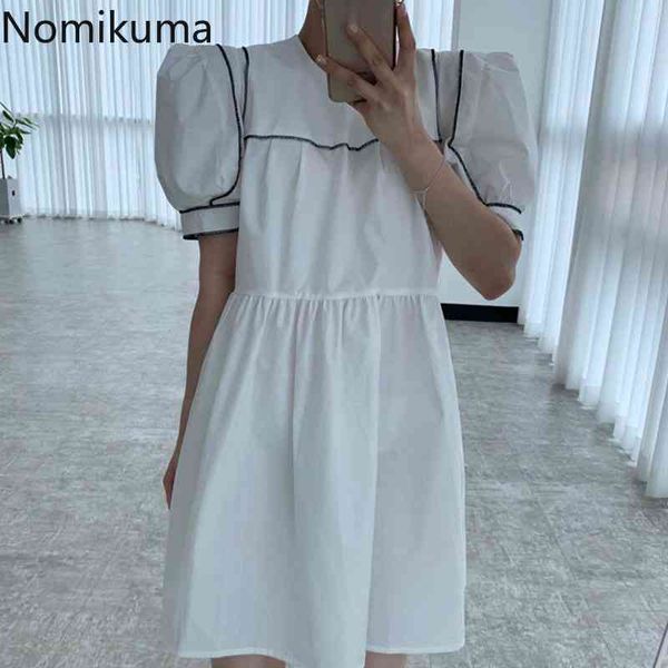 nomikuma summer dress women arrival o neck puff sleeve mini dresses female high waist korean style vestidos mujer 3e446 210514, Black;gray
nomikuma summer dress women arrival o neck puff sleeve mini dresses female high waist korean style vestidos mujer 3e446 210514, Black;gray