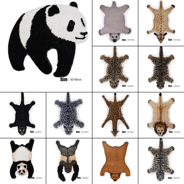 carpets nordic style cute animal printed rug panda leopard tiger giraffe lion shape faux skin carpet plush antiskid
carpets nordic style cute animal printed rug panda leopard tiger giraffe lion shape faux skin carpet plush antiskid