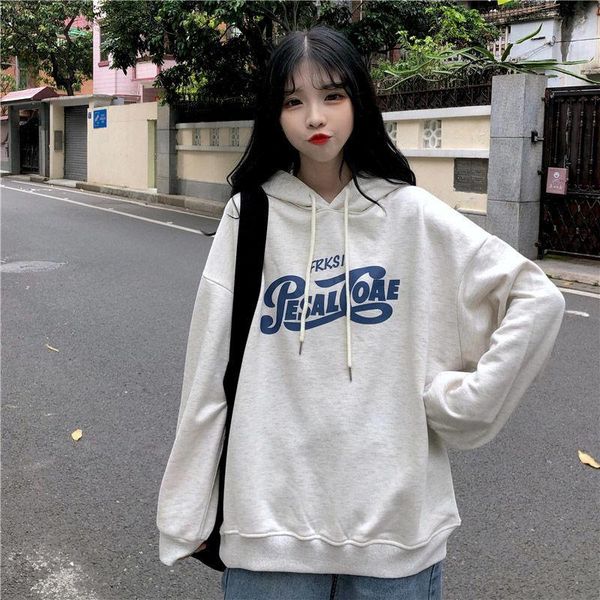 korean style women hoodies sweatshirts loose outerwear girl students women's &, Black
korean style women hoodies sweatshirts loose outerwear girl students women's &, Black