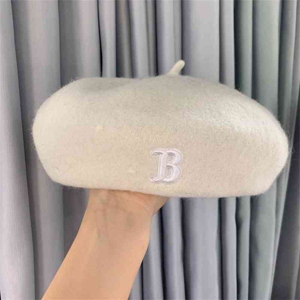design letter three-dimensional embroidery simple wool tweed beret fashion star outdoor artist hat 70% off, Blue;gray
design letter three-dimensional embroidery simple wool tweed beret fashion star outdoor artist hat 70% off, Blue;gray