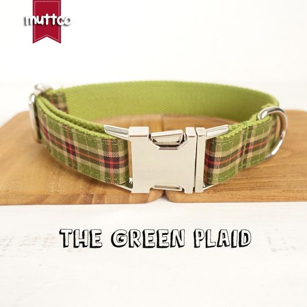 dog collars & leashes 10pcs/lot muttco wholesale green personalized handmade accessories the plaid 5 sizes collar udc041
dog collars & leashes 10pcs/lot muttco wholesale green personalized handmade accessories the plaid 5 sizes collar udc041