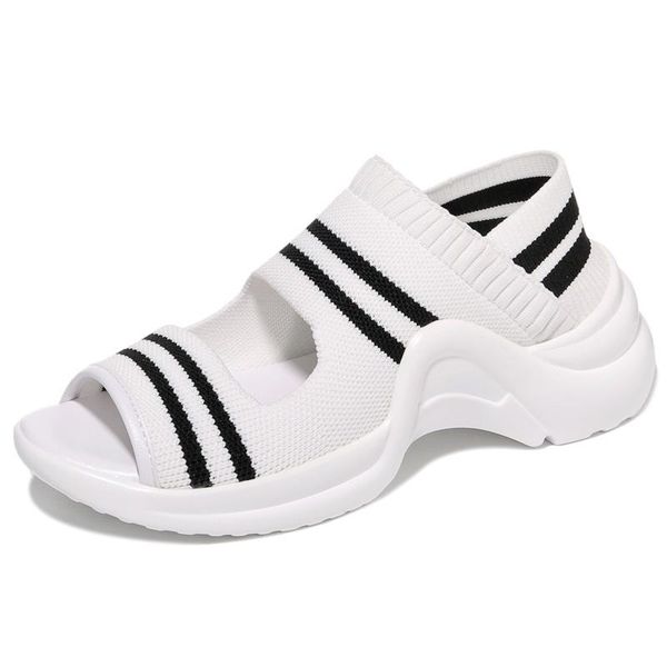 slippers open-toed sponge cake with summer sandals, set of feet striped women's slippers, platform shoes, Black
slippers open-toed sponge cake with summer sandals, set of feet striped women's slippers, platform shoes, Black