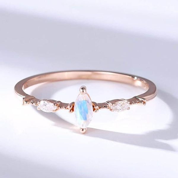 cluster rings selling 925 sterling silver 3x6mm marquise rainbow blue natural moonstone ring engagement wedding for women gift, Golden;silver
cluster rings selling 925 sterling silver 3x6mm marquise rainbow blue natural moonstone ring engagement wedding for women gift, Golden;silver