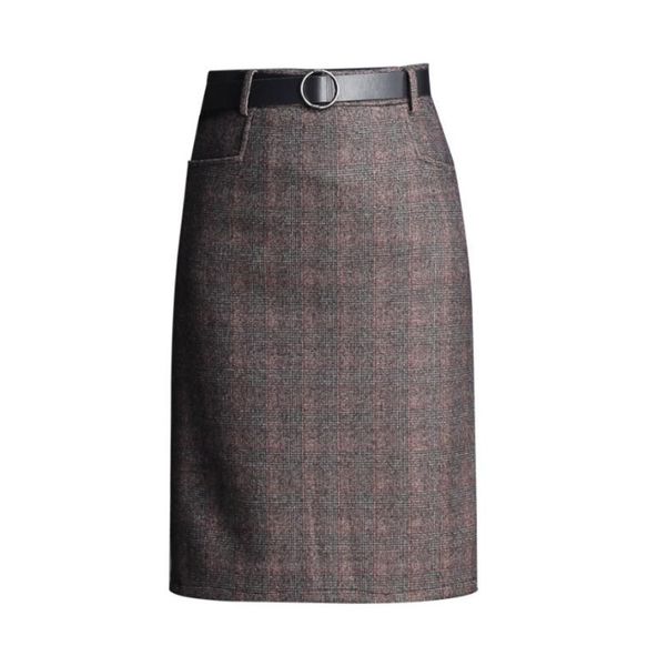 skirts fall winter woolen plaid midi women waist a line plus sizes vintage split female office wear, Black
skirts fall winter woolen plaid midi women waist a line plus sizes vintage split female office wear, Black