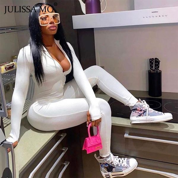 women's jumpsuits & rompers julissa mo black v neck zipper jumpsuit women knitted long sleeve bodycon fitness casual workout sporty ove, Black;white
women's jumpsuits & rompers julissa mo black v neck zipper jumpsuit women knitted long sleeve bodycon fitness casual workout sporty ove, Black;white