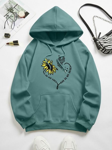 floral & slogan graphic kangaroo pocket drawstring thermal hoodie 65sj#, White;black
floral & slogan graphic kangaroo pocket drawstring thermal hoodie 65sj#, White;black