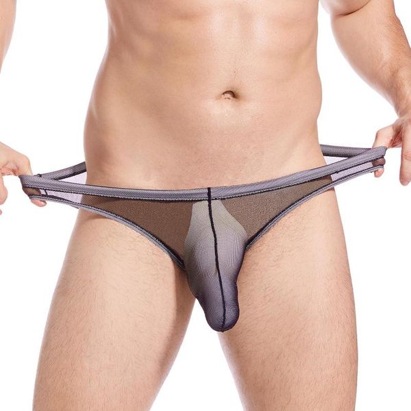 underpants elephant nose briefs men mesh underwear panties transparent ultra thin male cueca, Black;white
underpants elephant nose briefs men mesh underwear panties transparent ultra thin male cueca, Black;white
