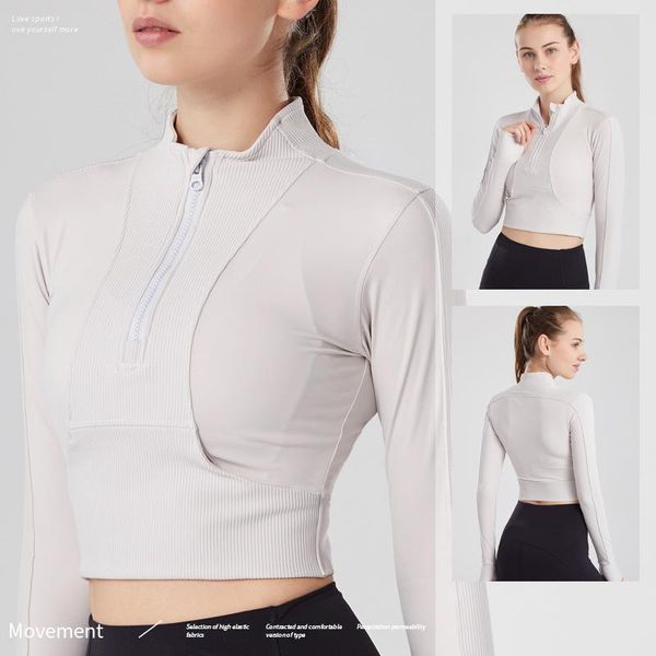 yoga outfit arrive women's long sleeves crop sports jersey slim fit shirt fitness winter workout jacket female gym shirts
yoga outfit arrive women's long sleeves crop sports jersey slim fit shirt fitness winter workout jacket female gym shirts
