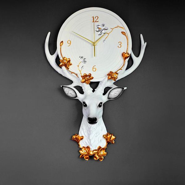 wall clocks deer european style creative luxury silent modern design clock living room relogio de parede decoration ss50wc
wall clocks deer european style creative luxury silent modern design clock living room relogio de parede decoration ss50wc