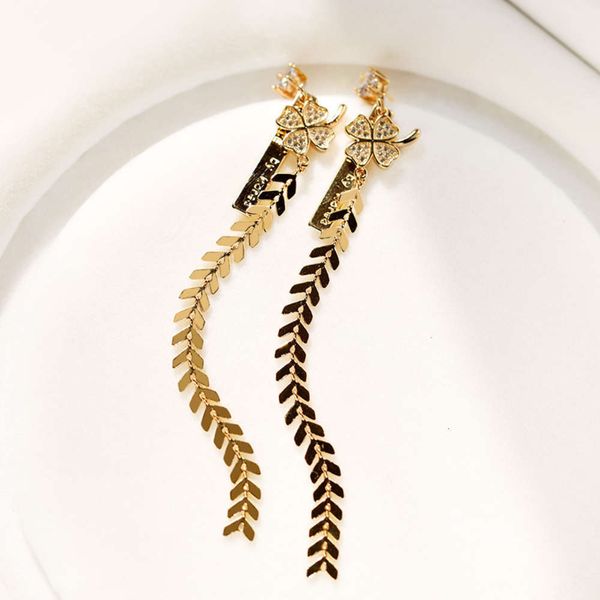 exaggerated temperament s925 silver needle clover design sense versatile net red long earrings trendy earrings, Black
exaggerated temperament s925 silver needle clover design sense versatile net red long earrings trendy earrings, Black