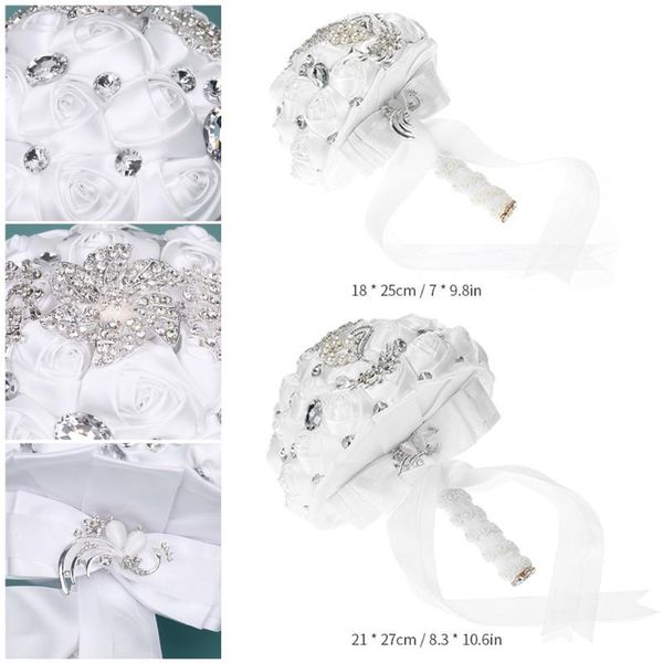 decorative flowers & wreaths 18cm handmade wedding brooch rhinestone bridal bouquet satin rose flower
decorative flowers & wreaths 18cm handmade wedding brooch rhinestone bridal bouquet satin rose flower
