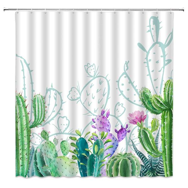 cactus flower shower curtain decor tropical desert plant saguaro watercolor green fabric bath curtains bathroom accessories
cactus flower shower curtain decor tropical desert plant saguaro watercolor green fabric bath curtains bathroom accessories