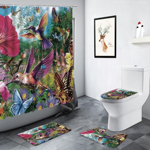shower curtains retro flowers birds rural scenery curtain butterfly floral plant nordic decor bathroom non-slip rug toilet bath mats set
shower curtains retro flowers birds rural scenery curtain butterfly floral plant nordic decor bathroom non-slip rug toilet bath mats set
