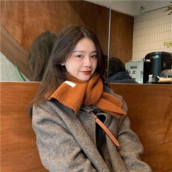 2021 new korean ins warm solid color scarf women's fall and winter versatile fashion student knitted bib men's style, Blue;black
2021 new korean ins warm solid color scarf women's fall and winter versatile fashion student knitted bib men's style, Blue;black