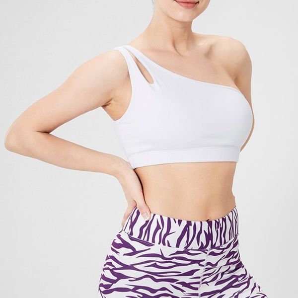 yoga outfits one shoulder design women's vest sportswear workout running sports gym sleeveless short camisole fitted thin stretch fabr, White;red
yoga outfits one shoulder design women's vest sportswear workout running sports gym sleeveless short camisole fitted thin stretch fabr, White;red